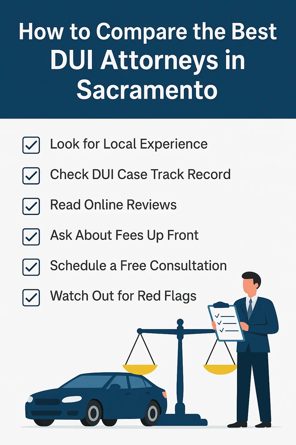 How to Choose DUI Lawyers in Sacramento