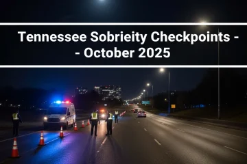 Tennessee Sobriety Checkpoints – October 2025