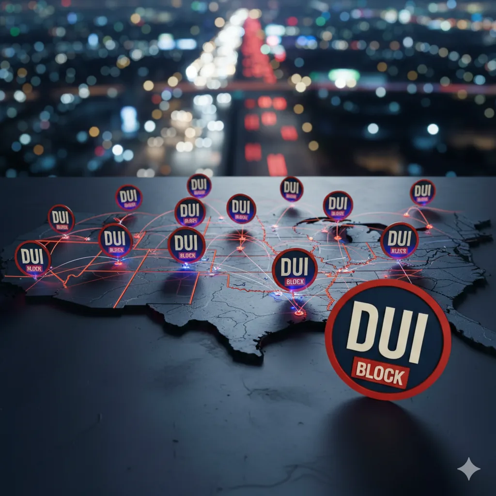 DUI Checkpoint Locations