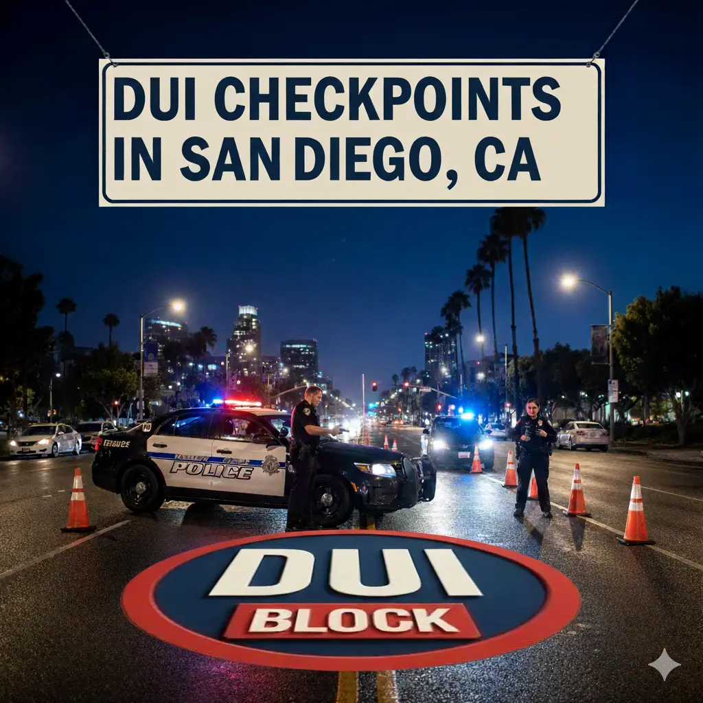 DUI Checkpoints in San Diego, CA